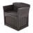 Water-Resistant Resin Outdoor Garden Bench with 31 Gallon Storage Seat-128278146