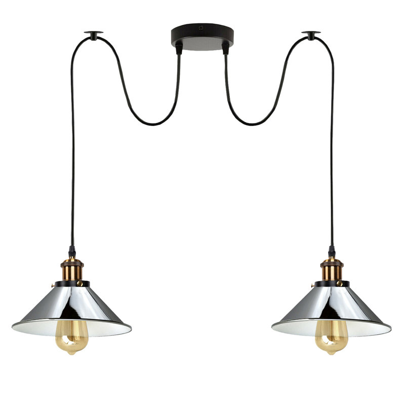 Lofton 2 - Light Cluster Pendant, Chrome