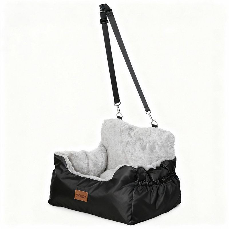Polyester Pet Bed, Black