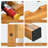 Creeden Solid Wood Tabletop Wine Bottle-1767357410