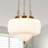 Baptiste Belby 1 - Light Schoolhouse Pendant Light With Mint/milk Glass Shade For For Bedroom, Dining Room, Hallway, Kitchen Island-1586348505-1606734492