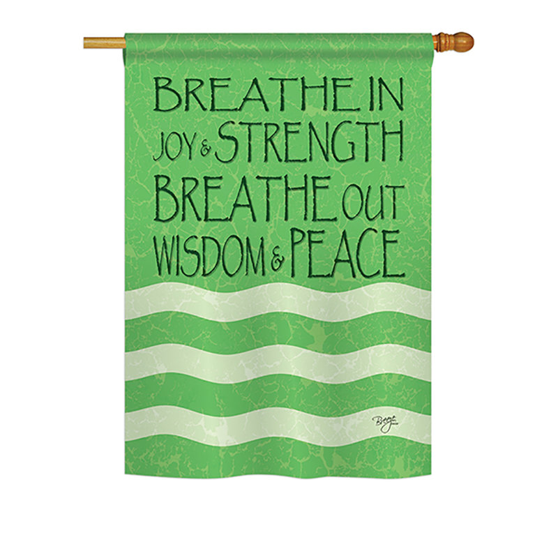 Double Sided 40'' H x 28'' W Polyester Garden Flag