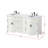 66 inch Double Bathroom Vanity in Antique white-2096763646
