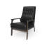 Chaise d'appoint rembourrée Mid Century