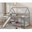 Lit superposé simple au-dessus de simple pour enfants Mullinville-1089177351