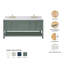 Magnolia Bath Vanity Rectangular Basin S073DCWRV-5488605-12012063