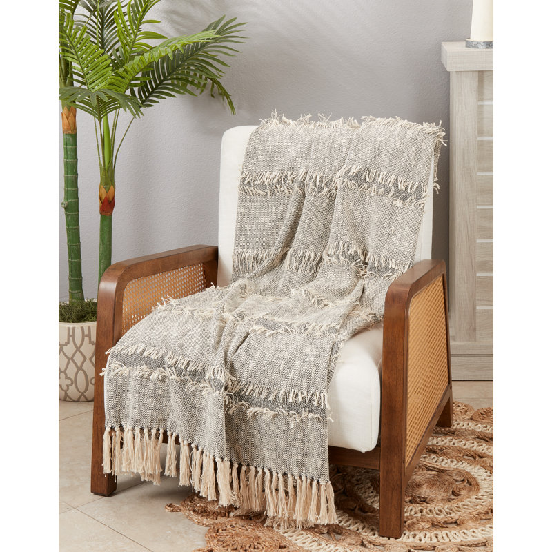 Hand Woven Throw Blanket