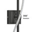 Applique murale moderne 24,8 po DEL