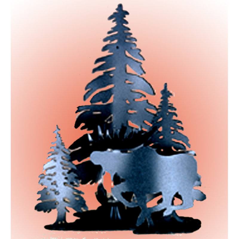 Moose on the Loose Lamp Base Attachment