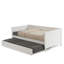 Camello Twin Solid Wood Daybed with Trundle-2129365362