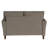 Keundra 57'' Modern & Contemporary Luxurious Velvet Upholstery Loveseat with Refined Tufted Detail, Stylish Exposed Walnut Feet-616032591