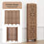Paravent 68 po - Paravent pliable en bois sculpté à la main 4 panneaux Boho