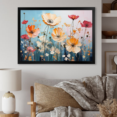 «Meadow Bliss Collage III», reproduction sur toile