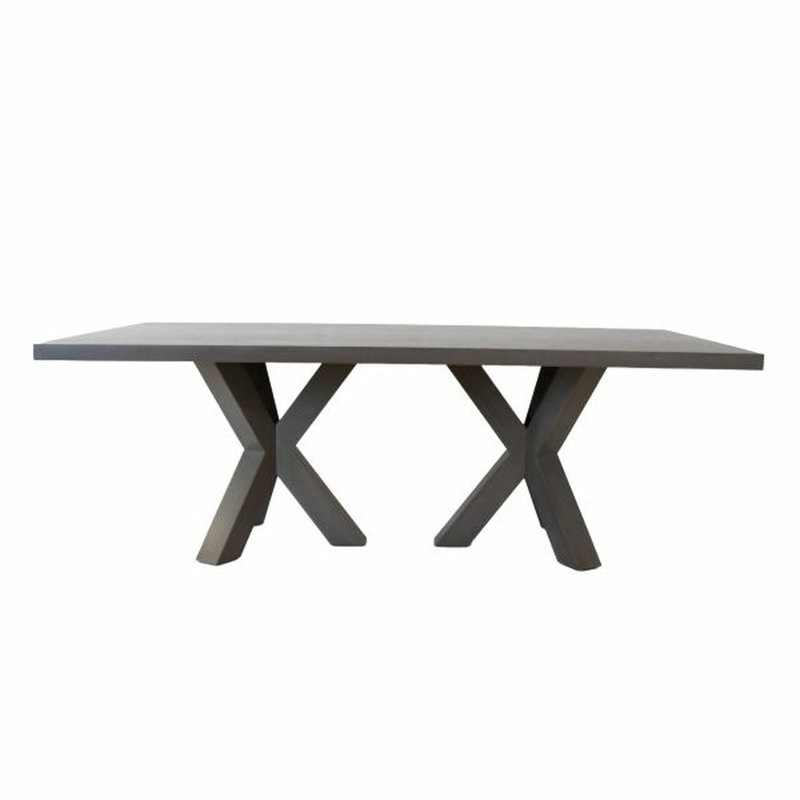 Haines Dining Table, Smoke Gray