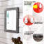 Miroir avec miroirs rustiques à cadre en bois pour mur Rectangle décoratif pour chambre à coucher, salle de bain, salon, entrée, ferme-1505588251