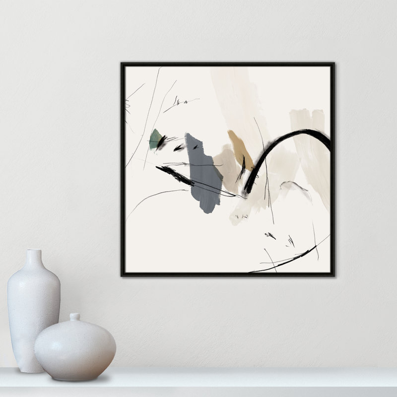 «Heavenly Print», impression «Heavenly II» par Casa Fine Arts, Espresso, H 31,5 po x l 31,5 po
