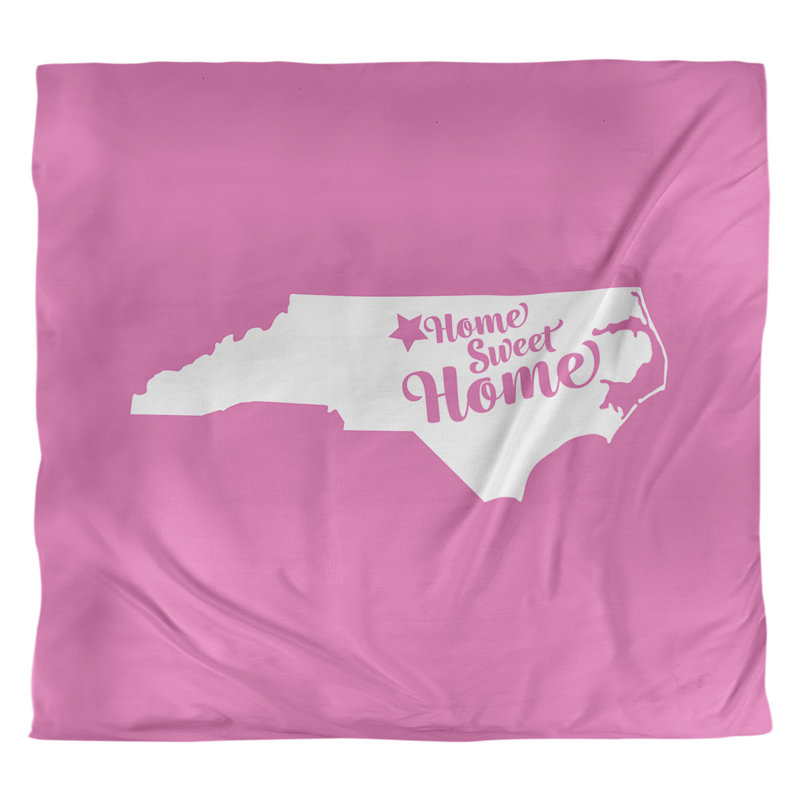 Housse de couette greensboro doux, Housse de couette pour très grand lit, Rose, Microfibre