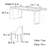 Rectangular modern simple dining table and chair-106646607