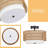 Christon Rattan LED Semi Flush Mount