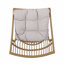 Chaise et table d'appoint