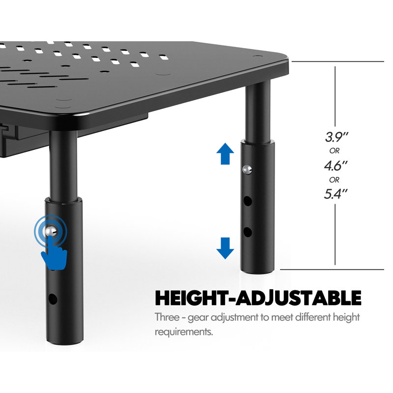 Gevonte Metal Stackable Monitor Stand