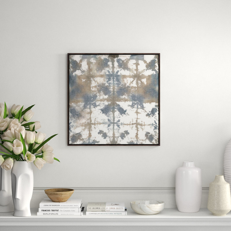 Stitch Of Love I Print by Giselle Kelly, 25.5" H x 25.5" W x 1.5" D, Image Brush Gel