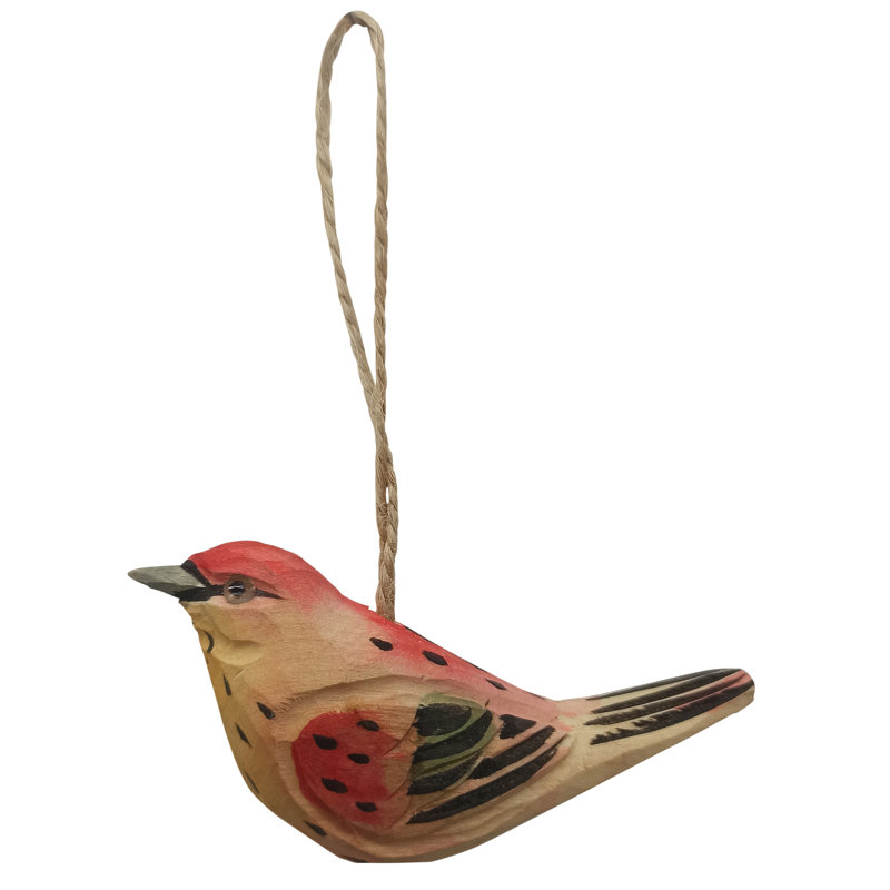 Niwot - Oiseaux en bois sculpté - ensemble de 6