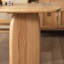 Grande table de salle à manger en bois de frêne massif-103410750