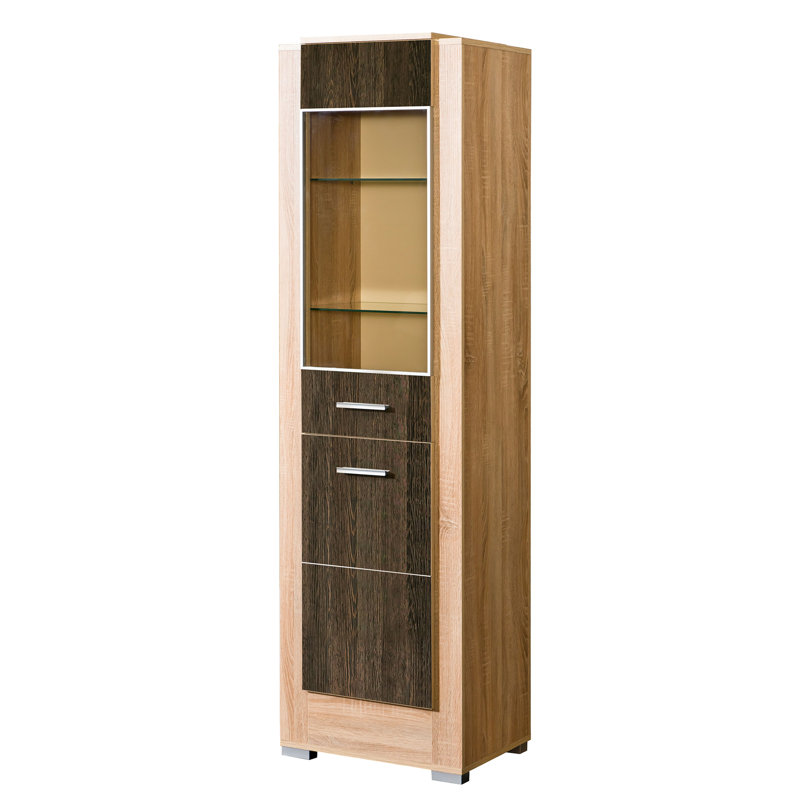 Bikram Display Cabinet, Arusha/Sonoma