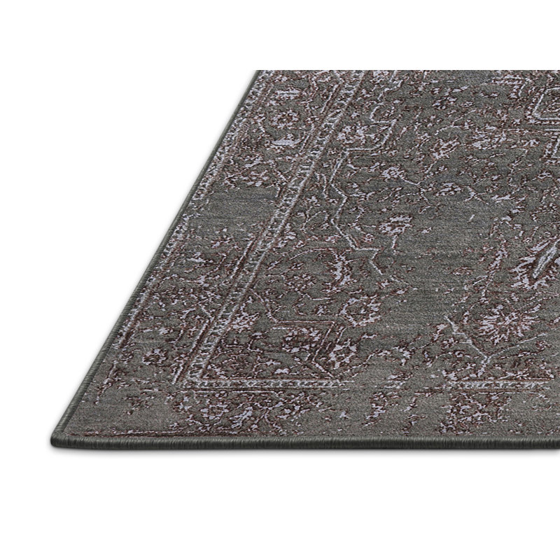 Tapis brun / gris Sheba, Rectangle 5 pi x 8 pi