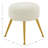 Loranzo 19.7" Wide Round Standard Ottoman-939019719