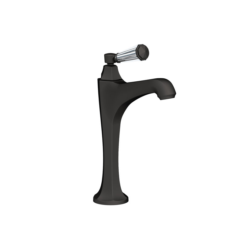 Metropole Single Hole Vessel Faucet, Flat Black