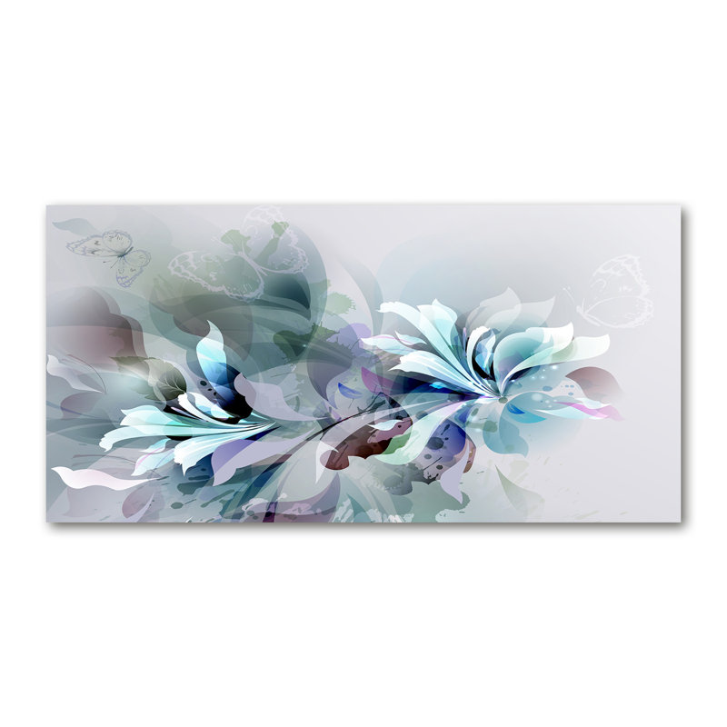 Flowers - Wrapped Canvas Print
