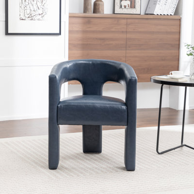 Caleb Upholstered Faux Leather Dining Chairs