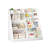 Multifunctional 4 Tier Bookshelf And Book Storage Organizer With Bookcase Display Stand (white)