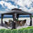 Kozyard Alexander Gray Double Roof Hardtop Gazebo with Privacy Curtain Mosquito Netting-86724634
