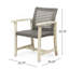  Chaise en bois et osier (ensemble de 2)-1912389729