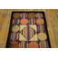 Antique Multicolor Wool 1920s American Hooked Small Scatter Size Rug