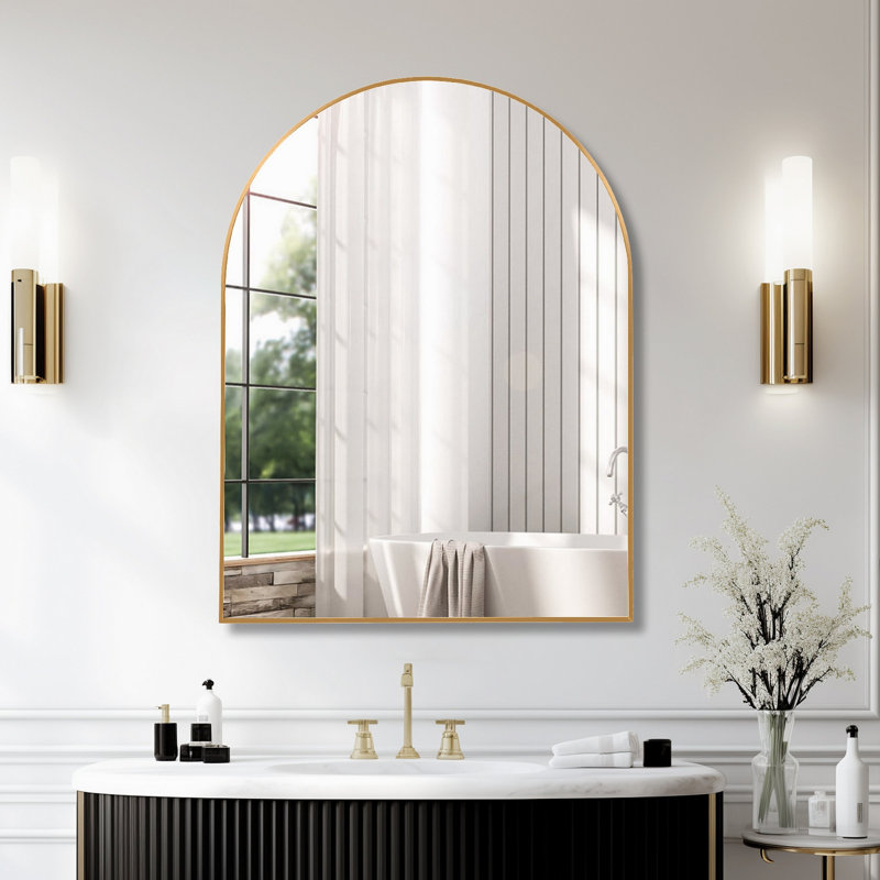 Miroir de salle de bain 30x40, Gold