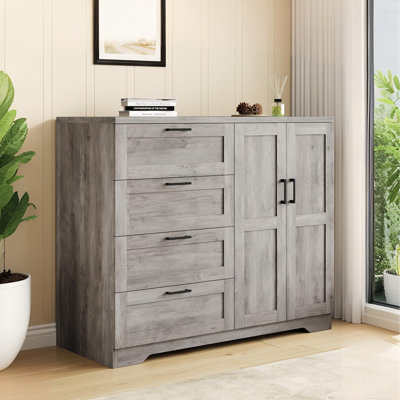 119.9 cm W Chest of 4 Drawers