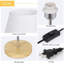 Ensemble de lampe de table 15,2 po Zariah-1651725837