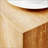 MDF Coffee Table with Natural Wood Texture, Easy to Assemble for Living Room
