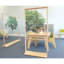 Nature View Clear Classroom Divider