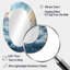 Miroir mural ovale blanc-382133817