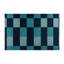 Tapis d'intérieur et d'extérieur à carreaux bleu-1227248736