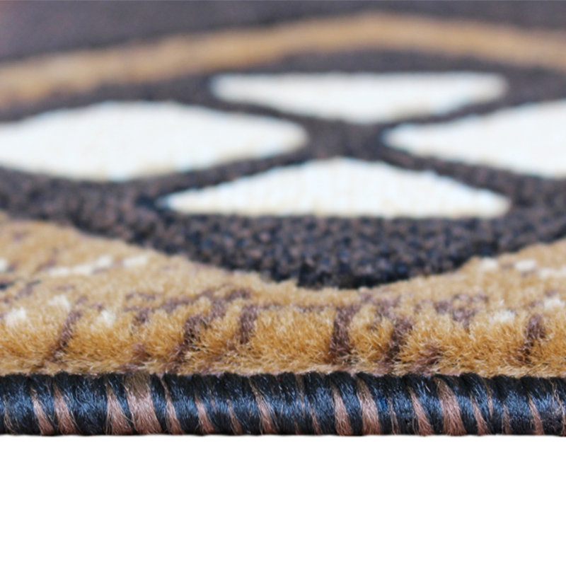 Leitha traditionnel en fibre d'oléfine, Tapis de couloir 2 pi 4 po x 10 pi 1 po
