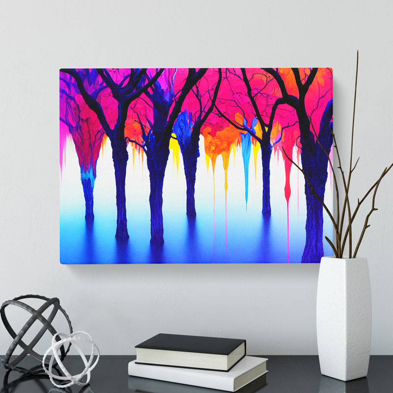 Irresistible Trees - Wrapped Canvas, 35cm H x 50cm W x 3cm D