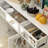 Amiee 55.1'' Wide 3 Drawer Mirrored Door Sideboard-76547917