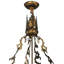 Rustic Lodge 4 - Light Glass Chandelier