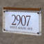 Frosted Crystal LED Lighted Trajan Engraved 2-Line Address Sign-462983670-462983669